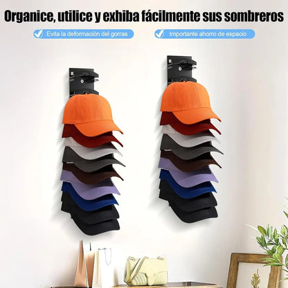 Organizador Gorras Pared 10 Espacios