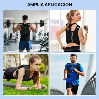 Chaleco Deportivo Con Peso Ejercicio 5kg