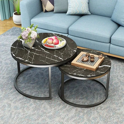 Mesa auxiliar doble (1 grande + 1 pequeña)