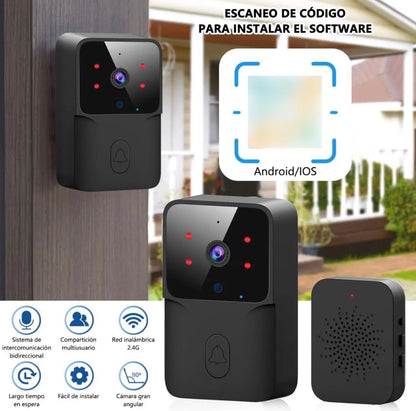 TIMBRE INTELIGENTE CON CAMARA WIFI