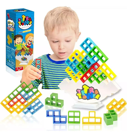 Juego De Equilibrio De Torre 32 bloques