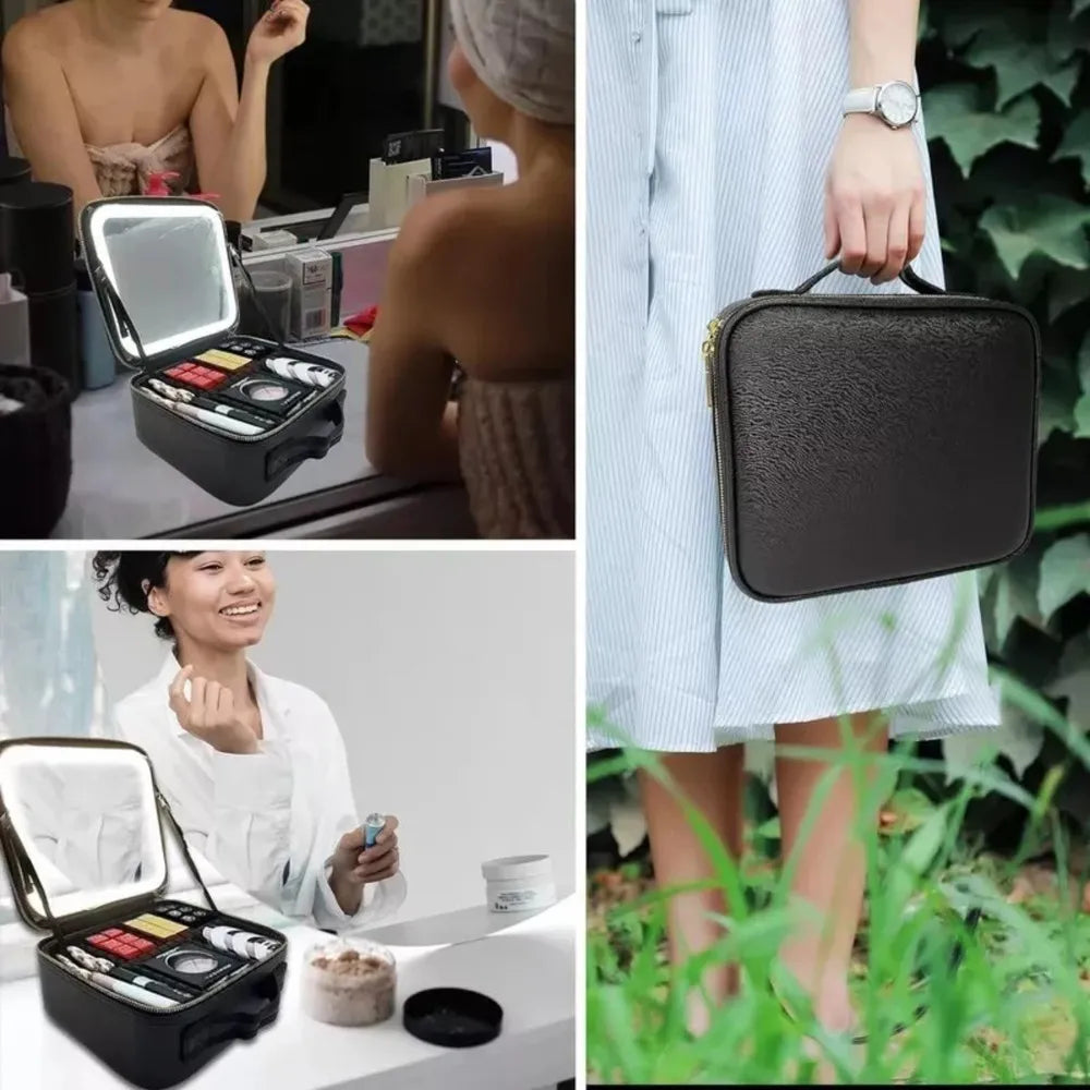 Estuche organizador para cosméticos
