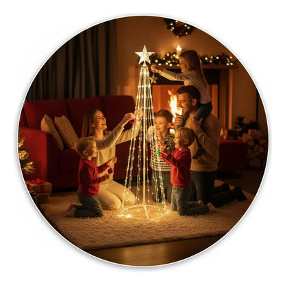 arbol de tiras led 1,80 metros