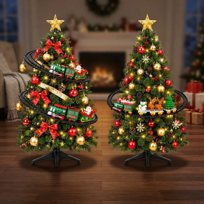 Tren para árbol de navidad