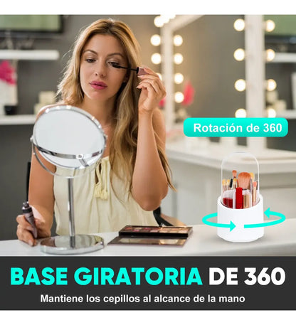 ORGANIZADOR PARA BROCHAS DE MAQUILLAJE.