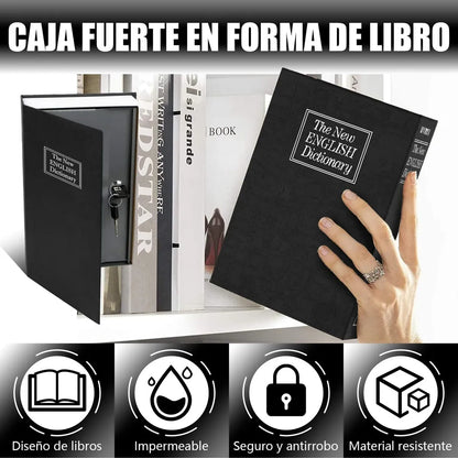 Libro Caja Fuerte con Llave
