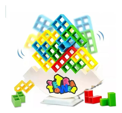 Juego De Equilibrio De Torre 32 bloques