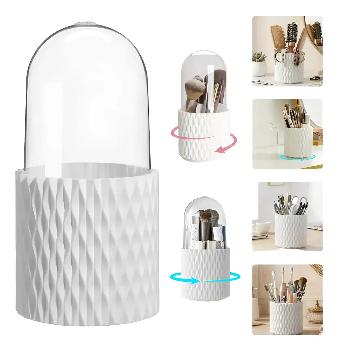 ORGANIZADOR PARA BROCHAS DE MAQUILLAJE.