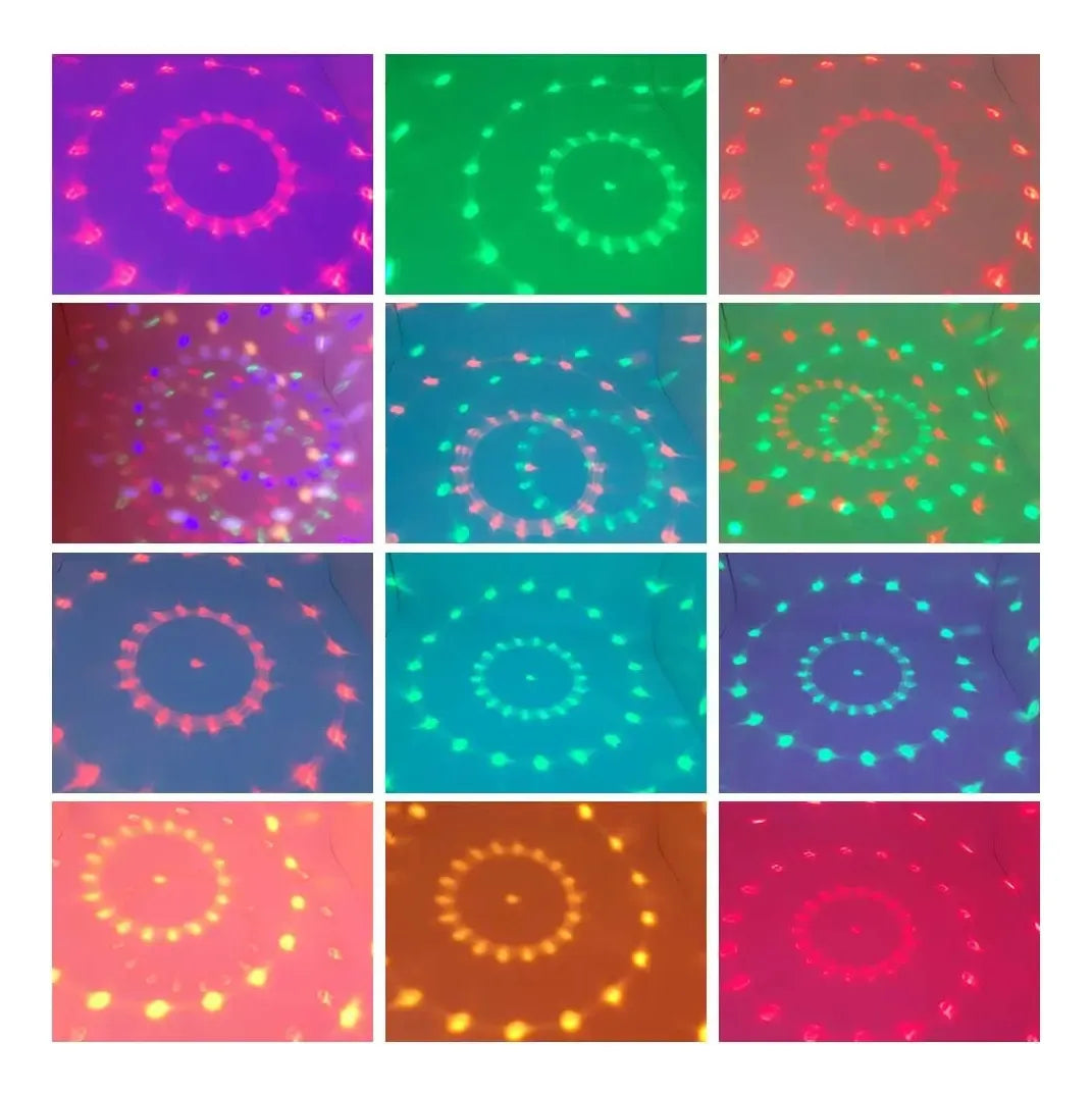 Bombilla Led Con luces y parlante
