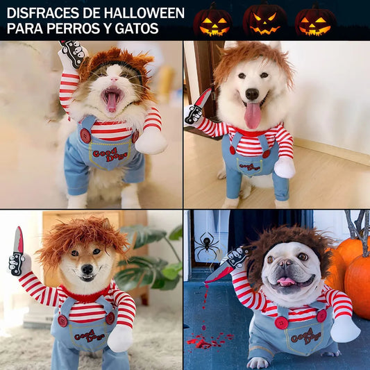 Disfraz Mascotas Chucky Halloween