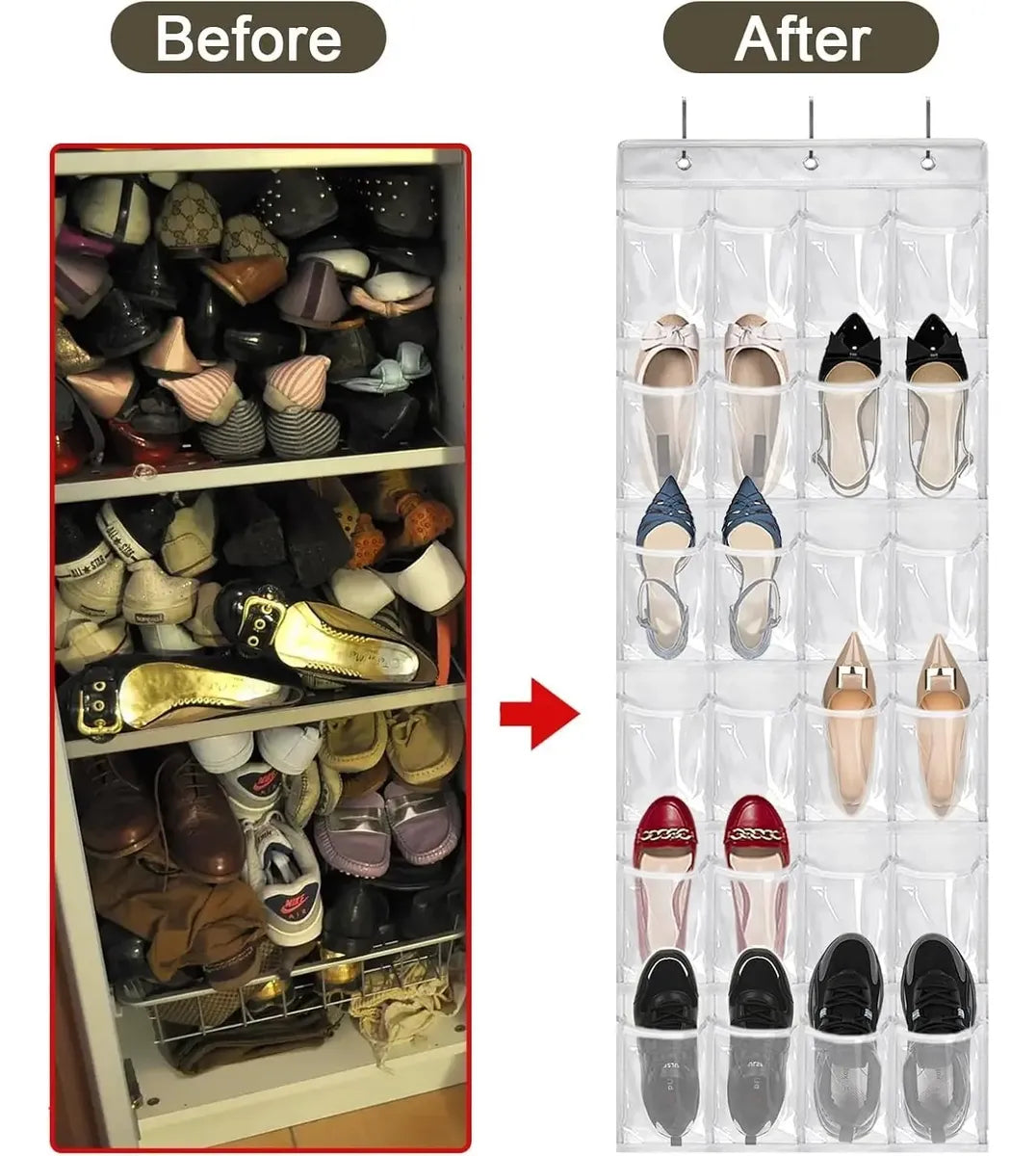 ORGANIZADOR COLGANTE PARA PUERTA