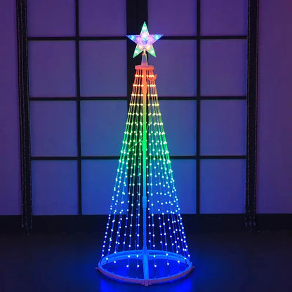 arbol de tiras led 1,80 metros