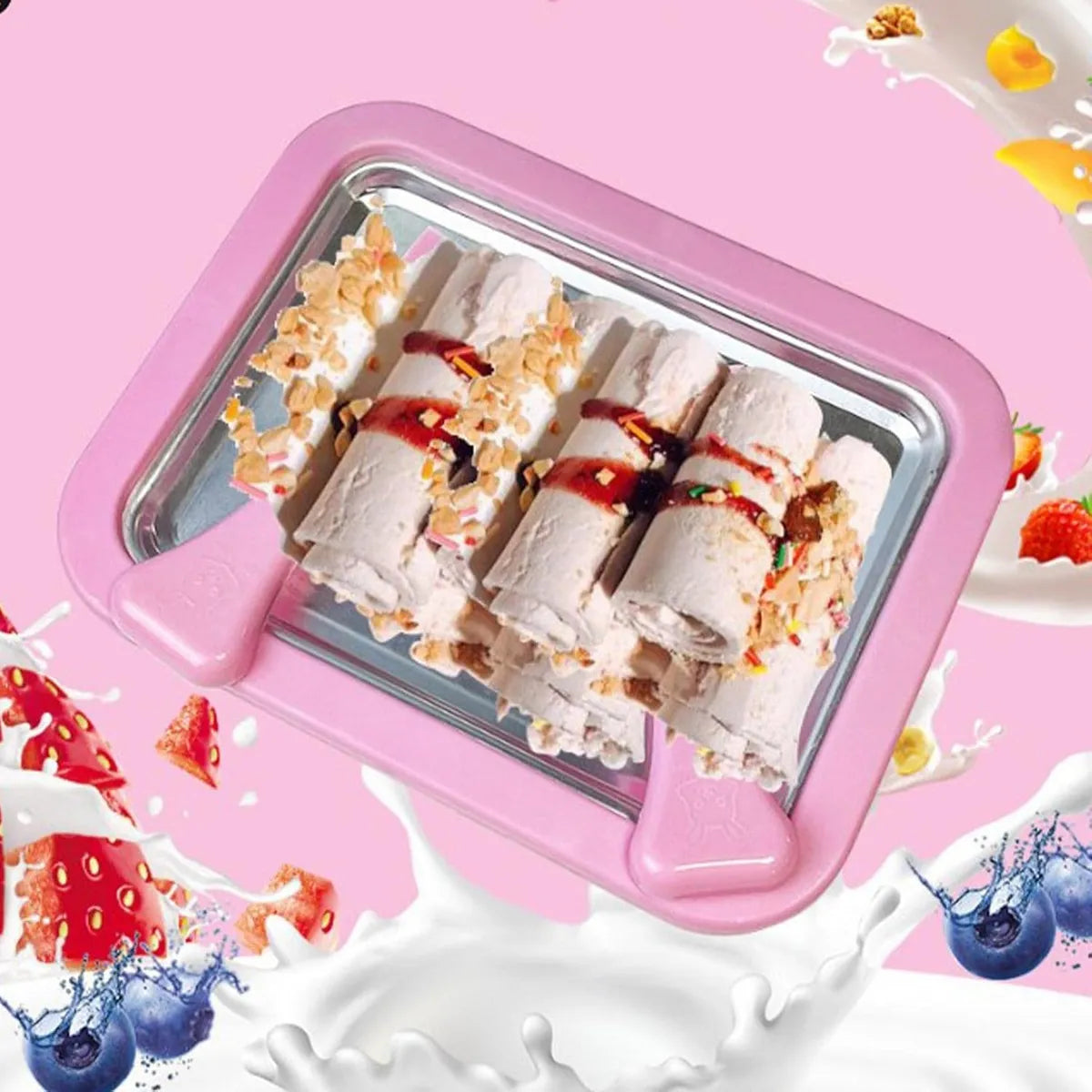 BANDEJA PARA HACER HELADOS Y POSTRES FRIOS