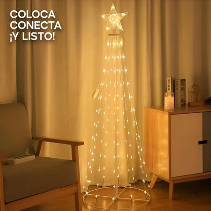 arbol de tiras led 1,80 metros