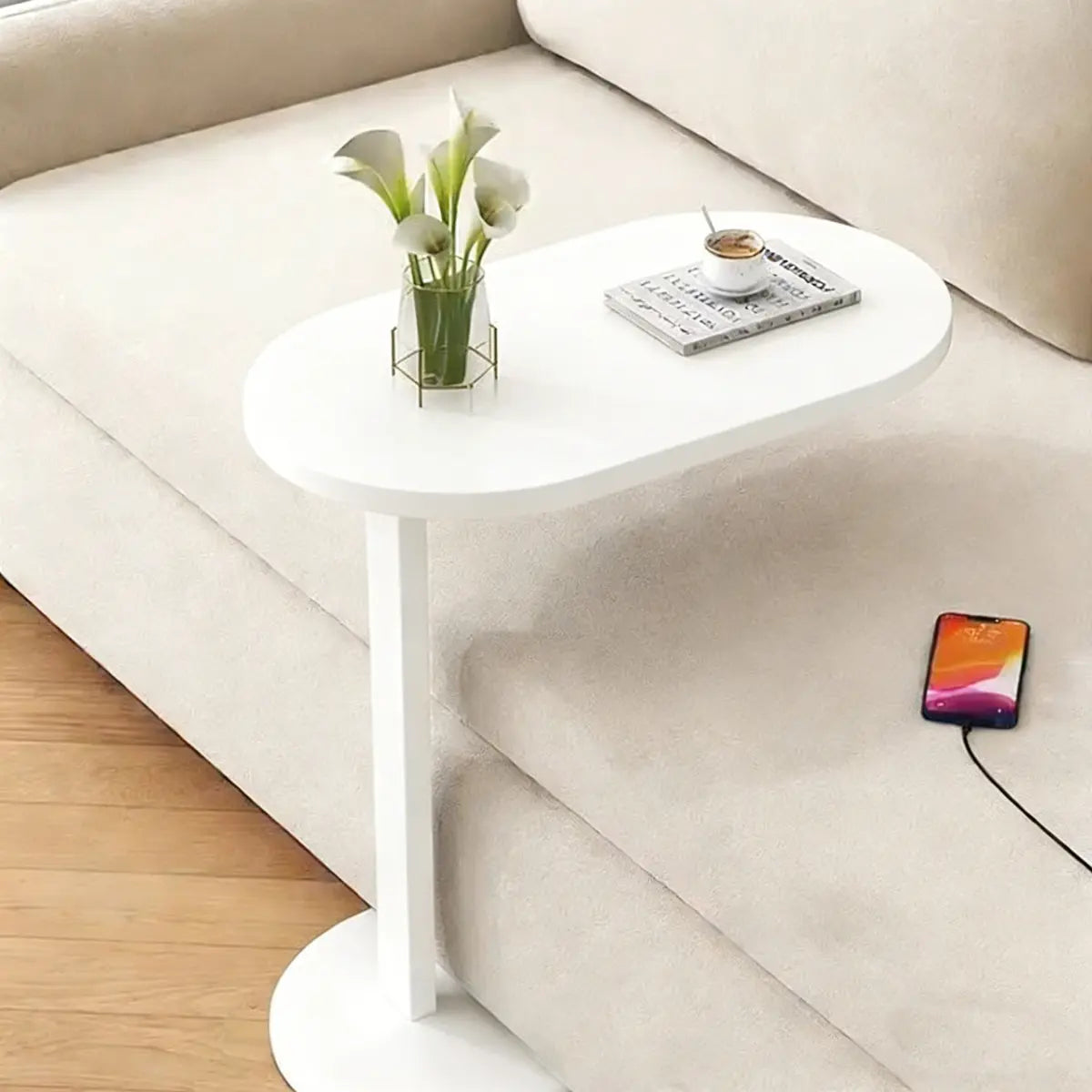 Mesa Auxiliar en Forma de C