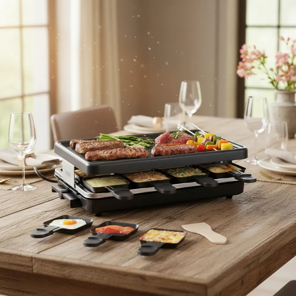 Parrilla Eléctrica Portátil 2 En 1