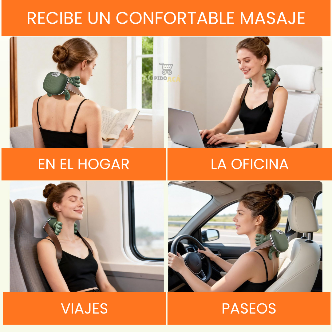 MASAJEADOR AJUSTABLE HOMBROS,CUELLO