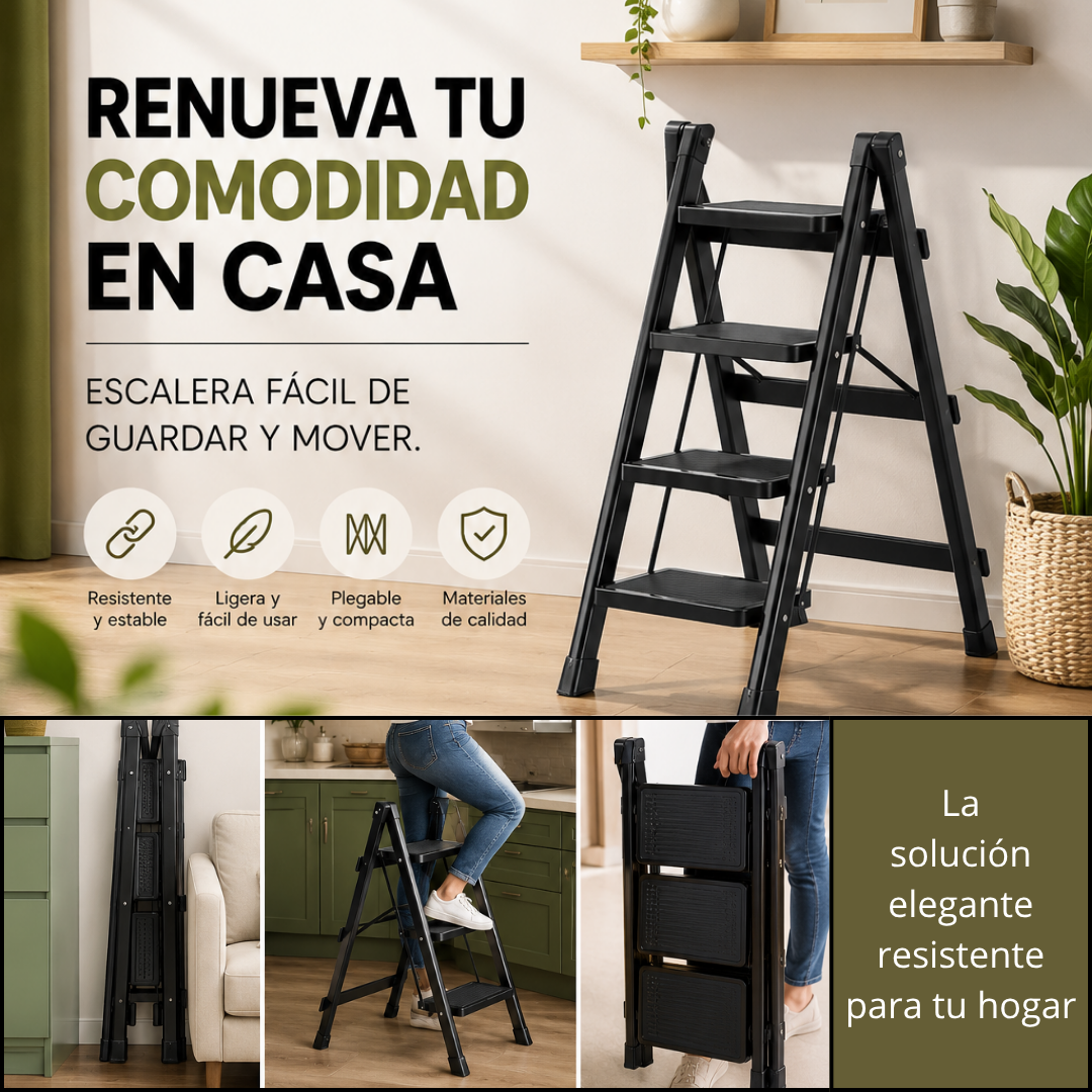 Escalera Plegable  Resistente