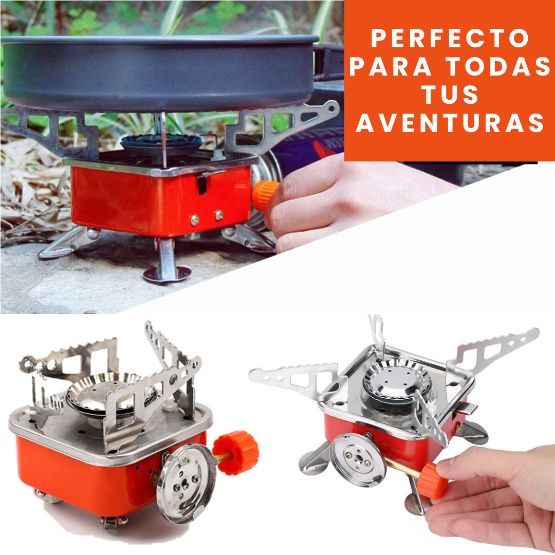 Mini Estufa De Camping Plegable Portátil