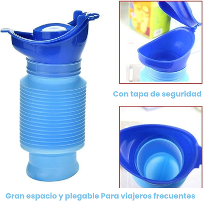 Orinal portátil para adultos y niños