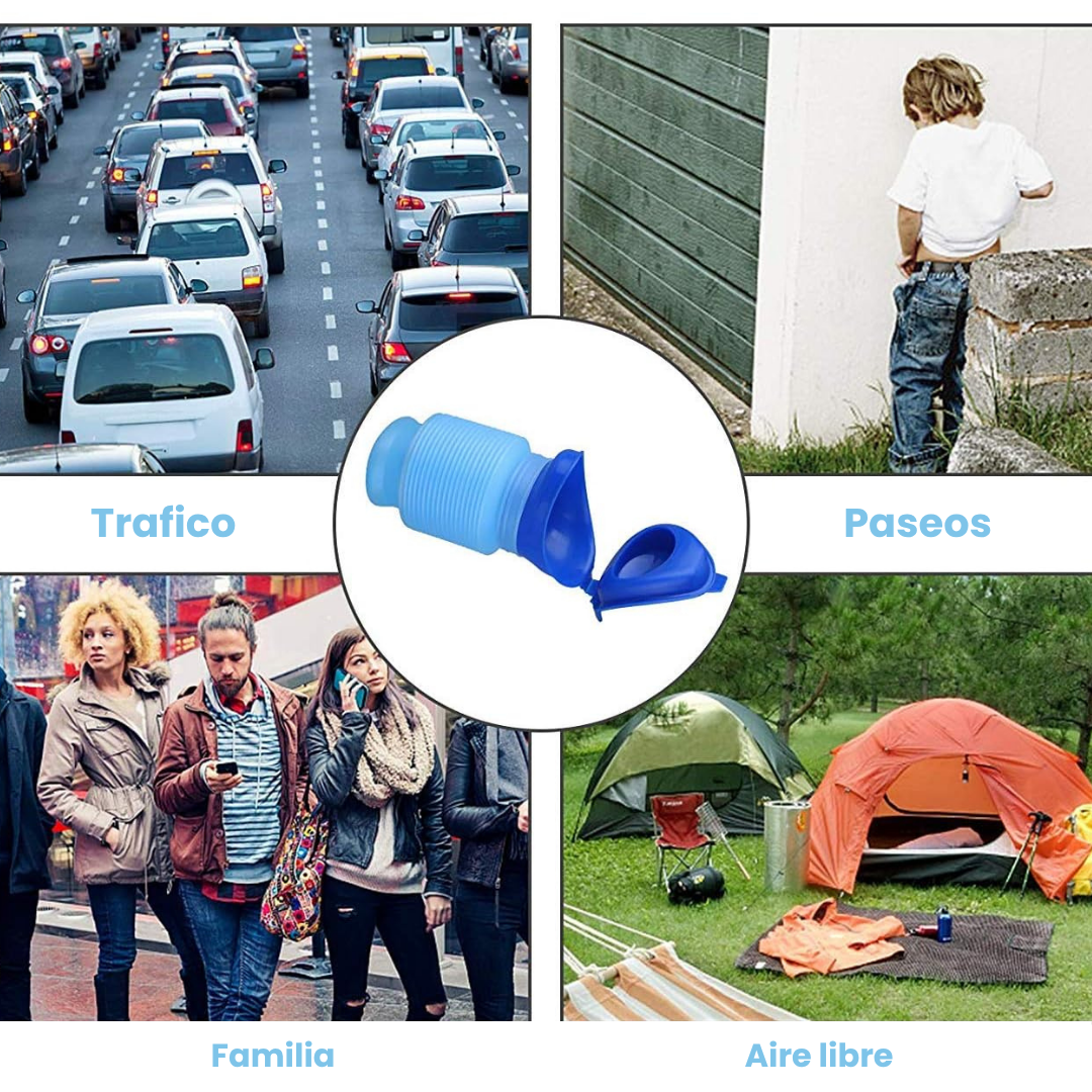 Orinal portátil para adultos y niños