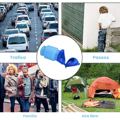 Orinal portátil para adultos y niños