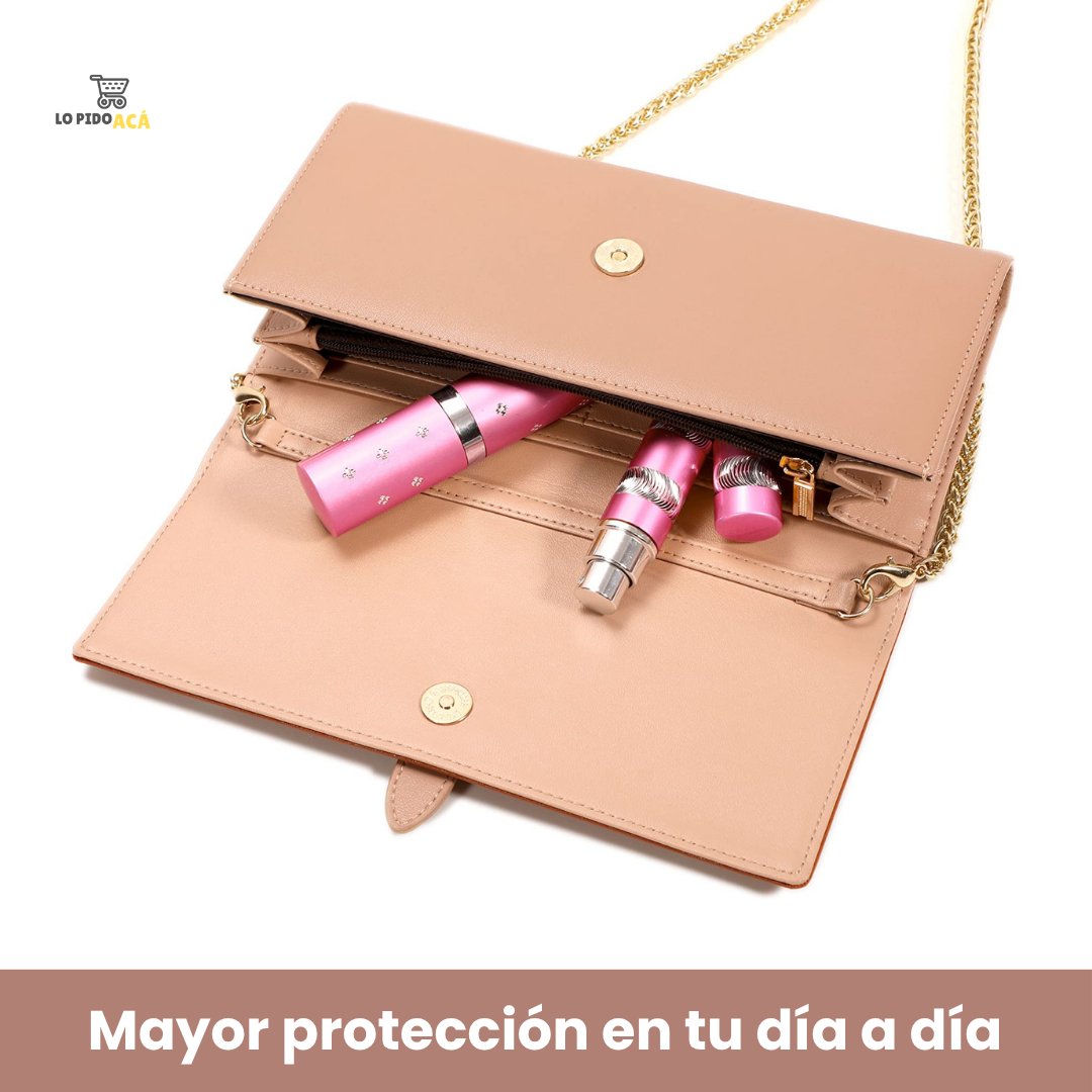 Taser labial con linterna