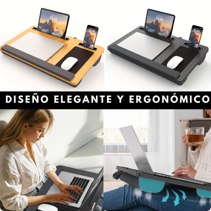 BASE PARA PORTÁTIL PREMIUM CON ALMOHADILLAS