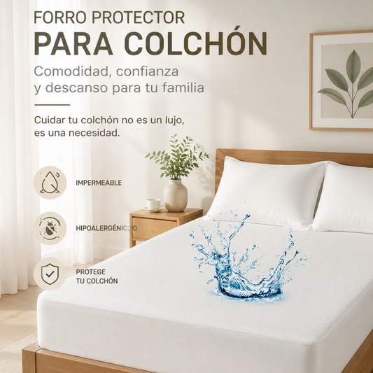 Protector de colchón impermeable desde: