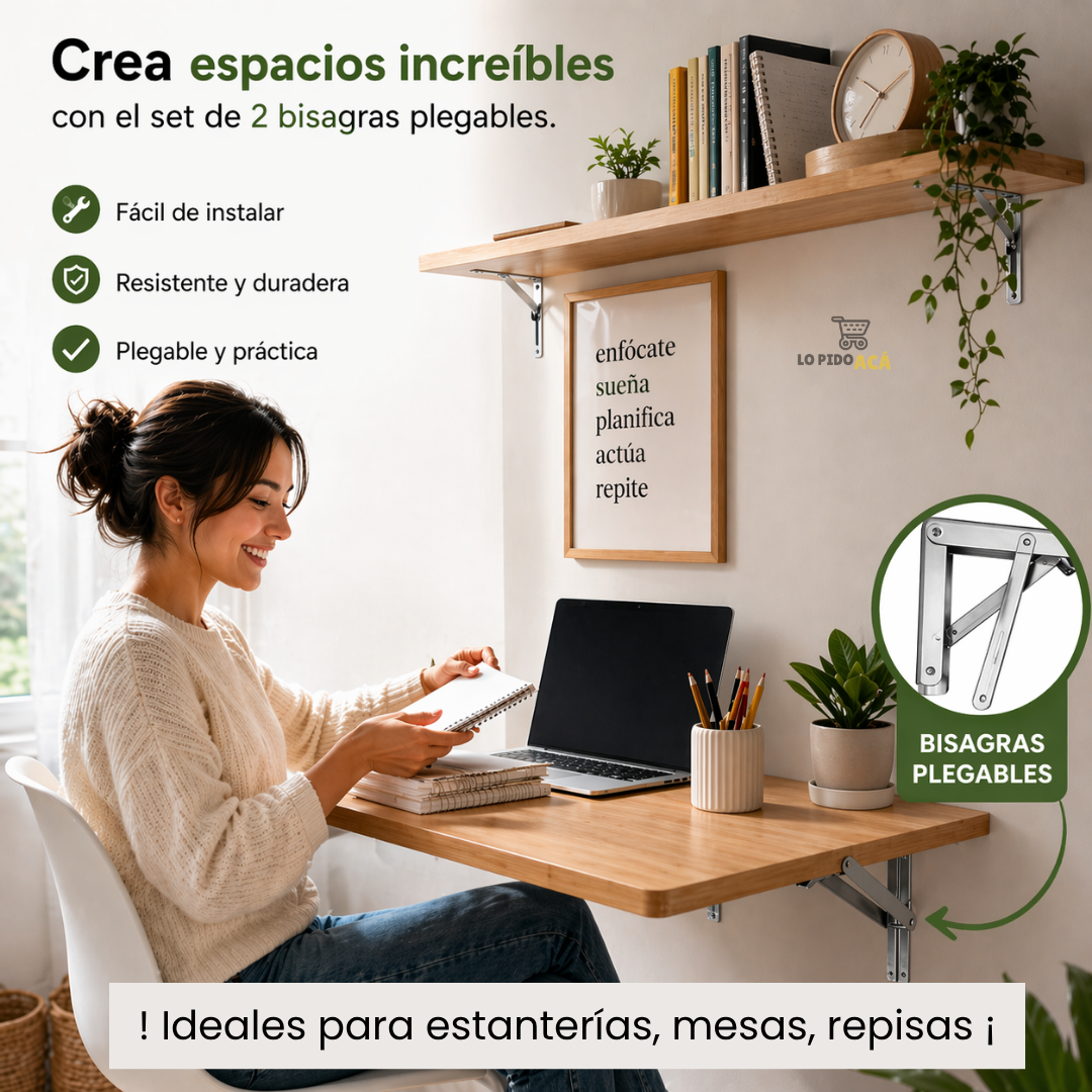 Bisagra Plegable Inteligente x2