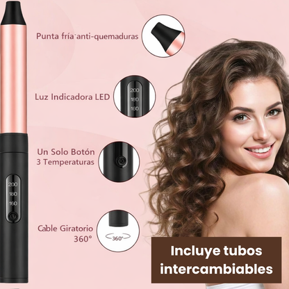 RIZADOR PARA CABELLO 6 EN 1 PROFESIONAL