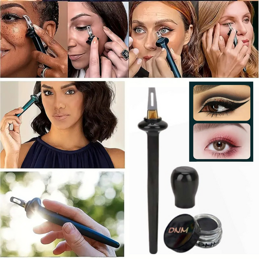 Delineador de Ojos color negro en crema +aplicador