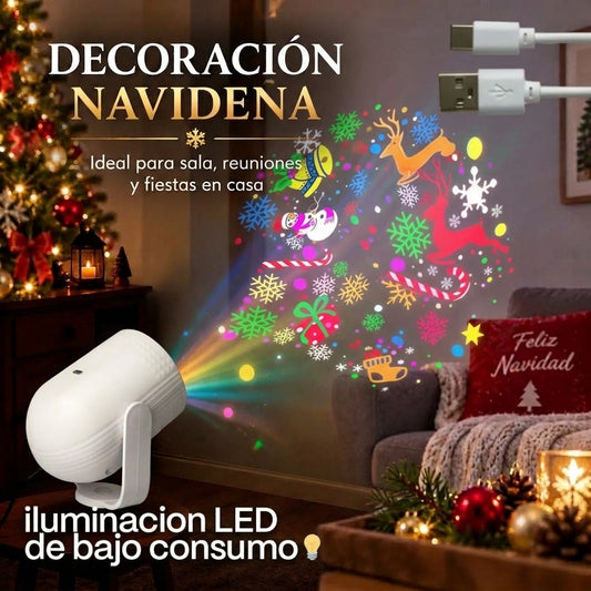 Proyector led de navidad