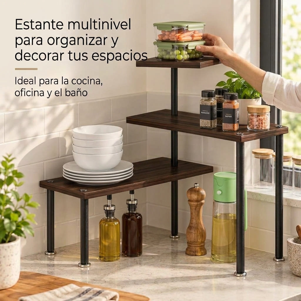 Estante Organizador Encimera 3 Niveles