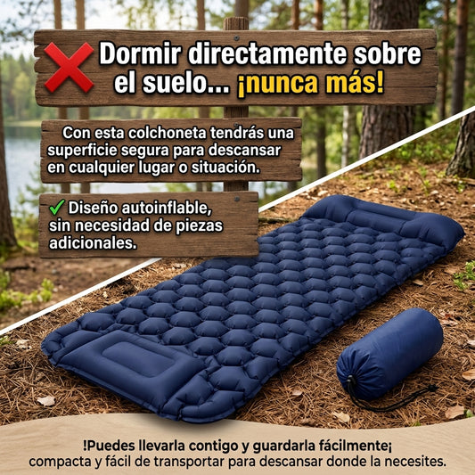 Colchoneta Autoinflable y Ligera