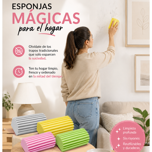 Set x 4 esponjas de limpieza