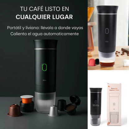 Cafetera portátil eléctrica