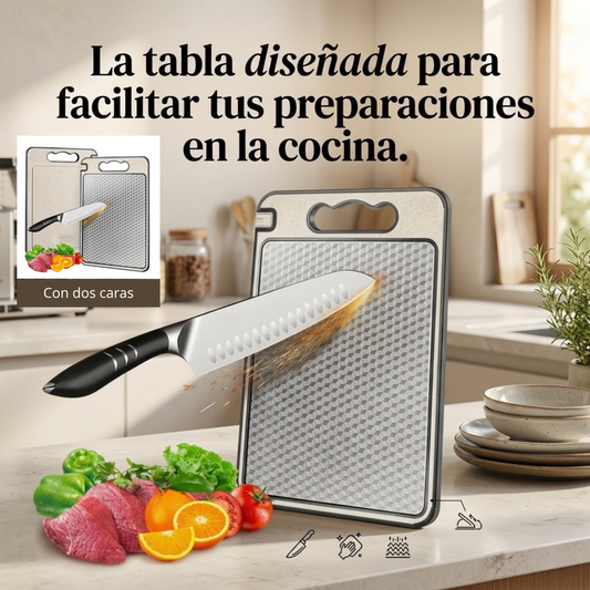 Tabla de picar Alimentos Doble Faz Profesional