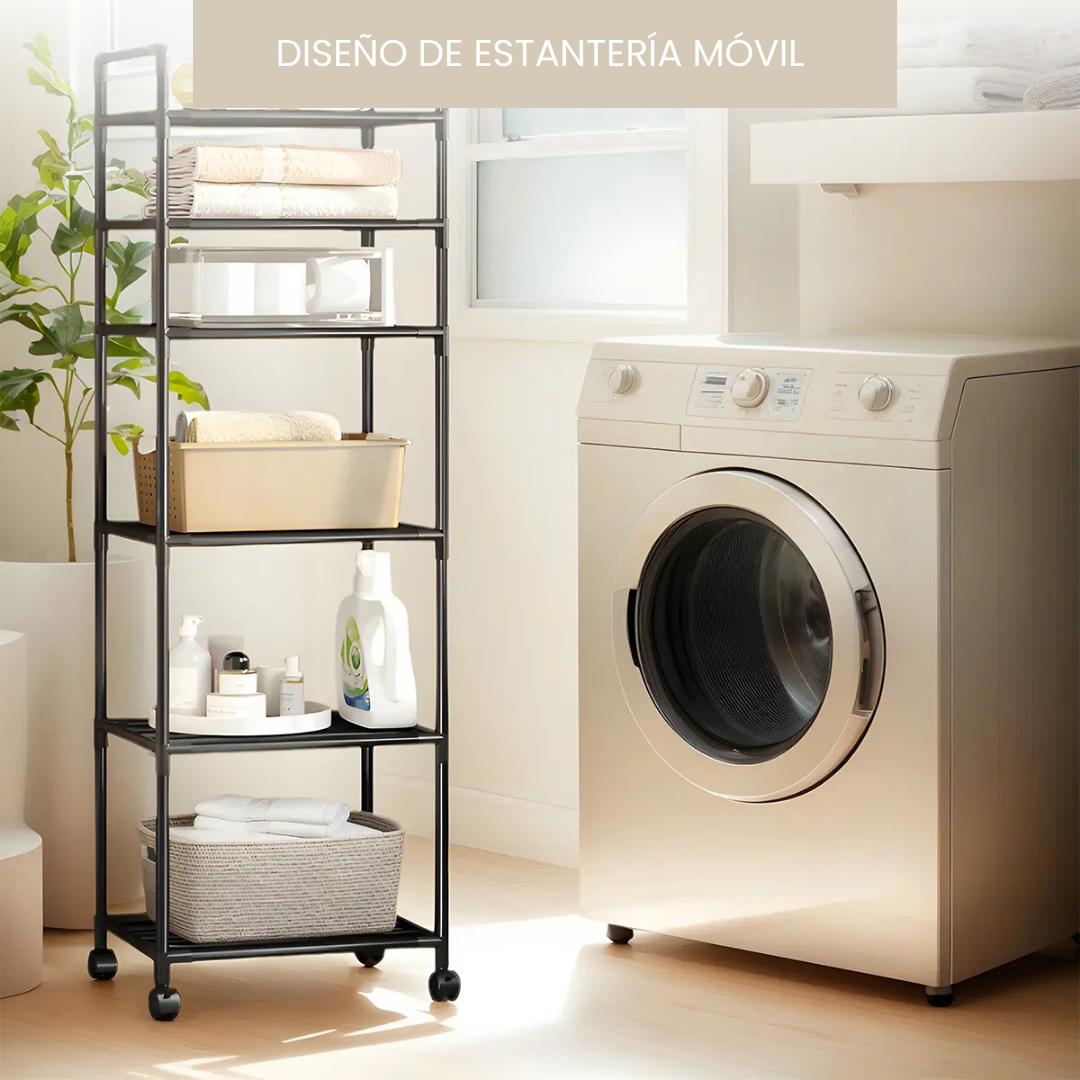 Estante organizador de 5 niveles para todas tus necesidades