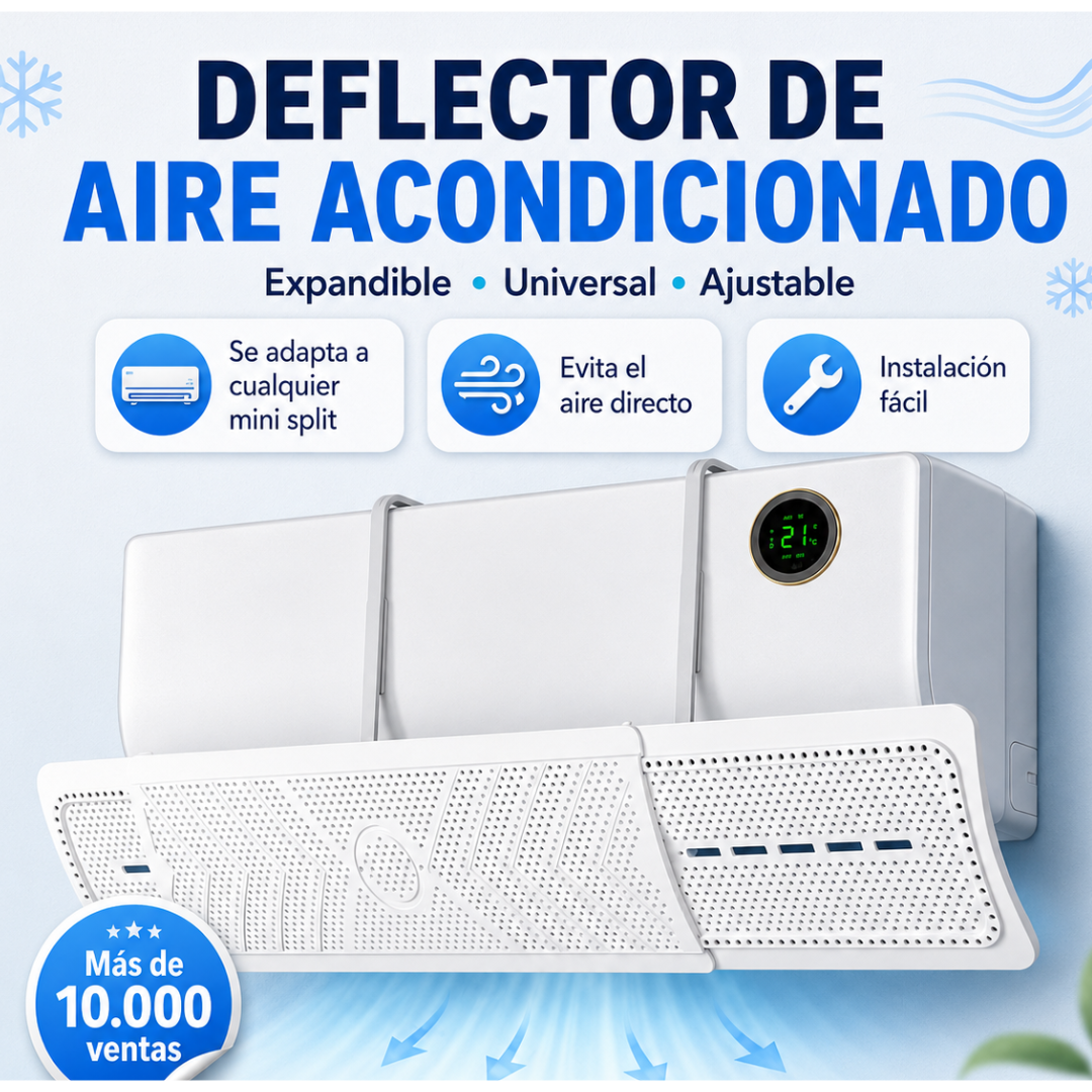 DEFLECTOR DE AIRE ACONDICIONADO