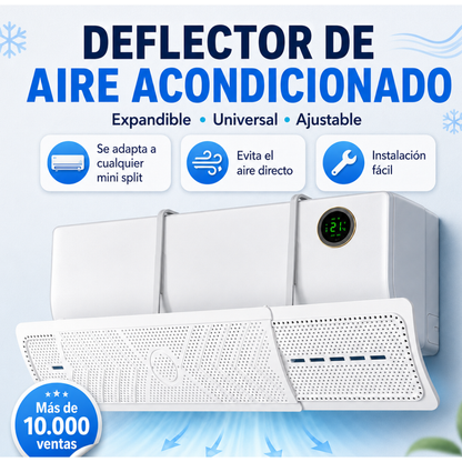 DEFLECTOR DE AIRE ACONDICIONADO