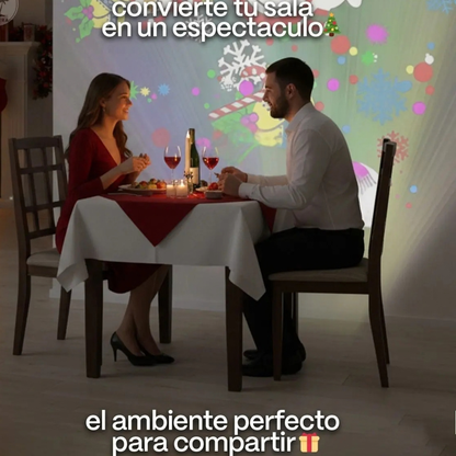 Proyector led de navidad