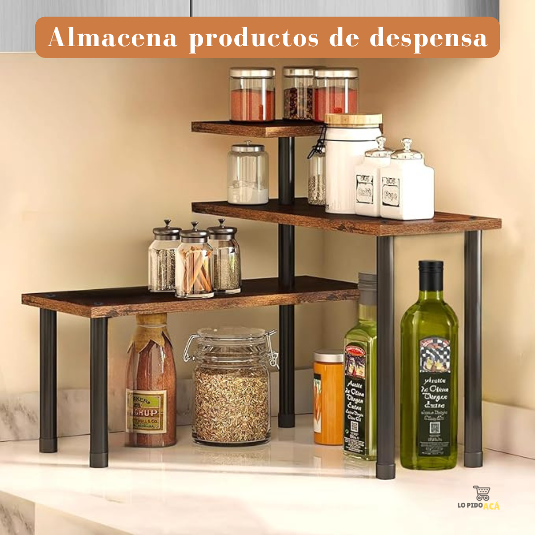Estante Organizador Encimera 3 Niveles