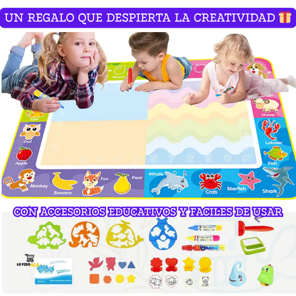 TAPETE PARA DIBUJAR CON AGUA SIN REGUEROS