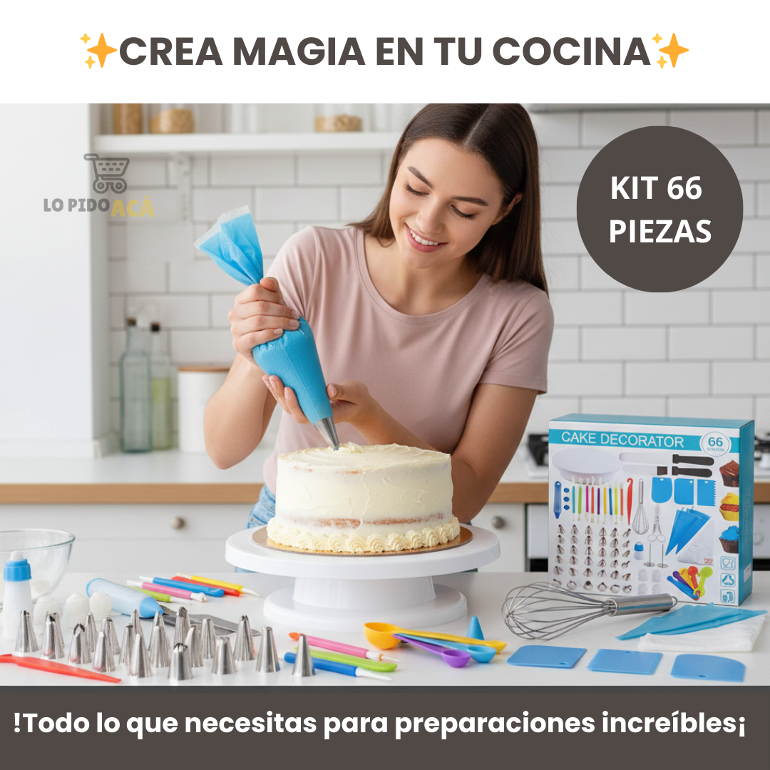 Kit Decoración con plato giratorio
