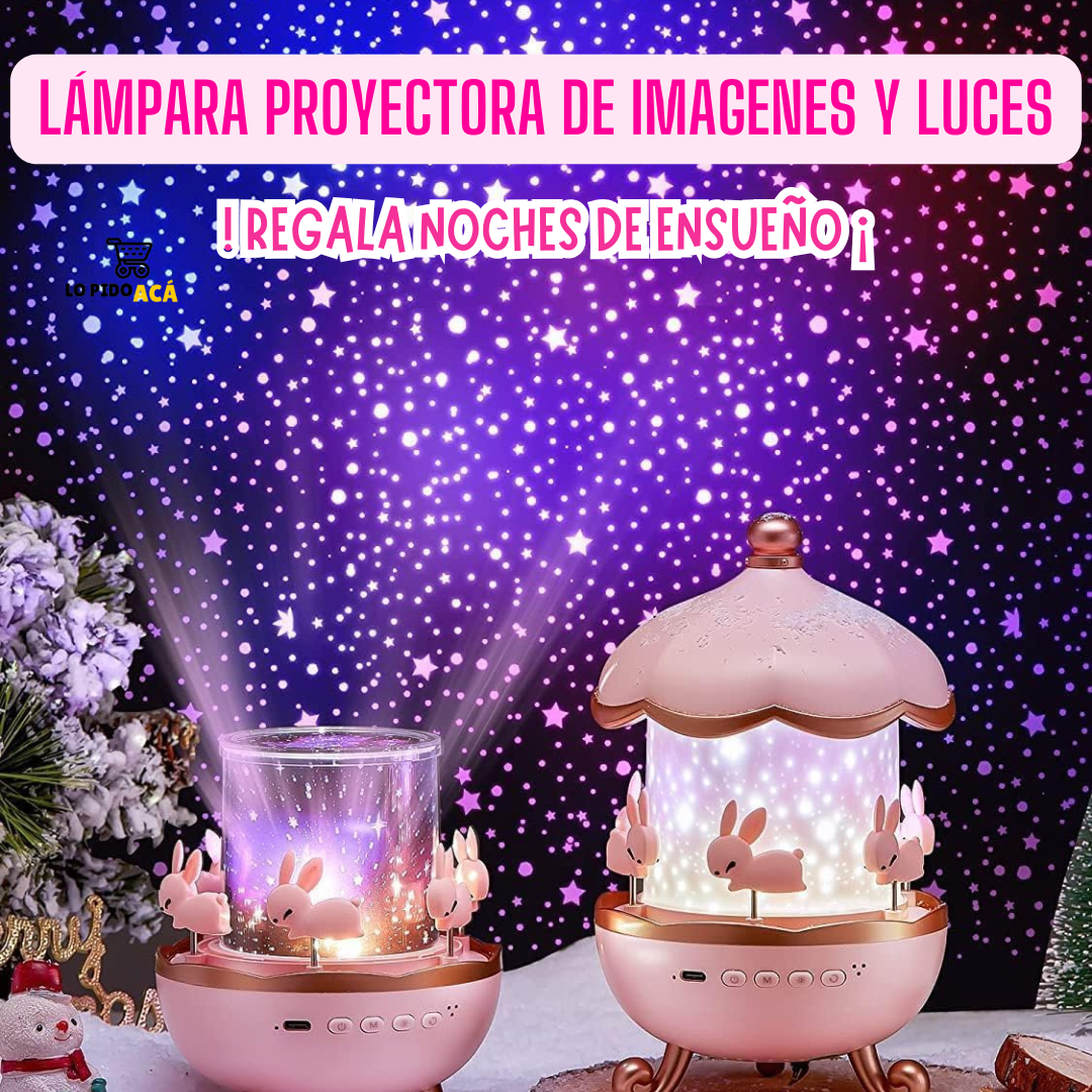 Diseño carrusel  ¡magia para tus noches!