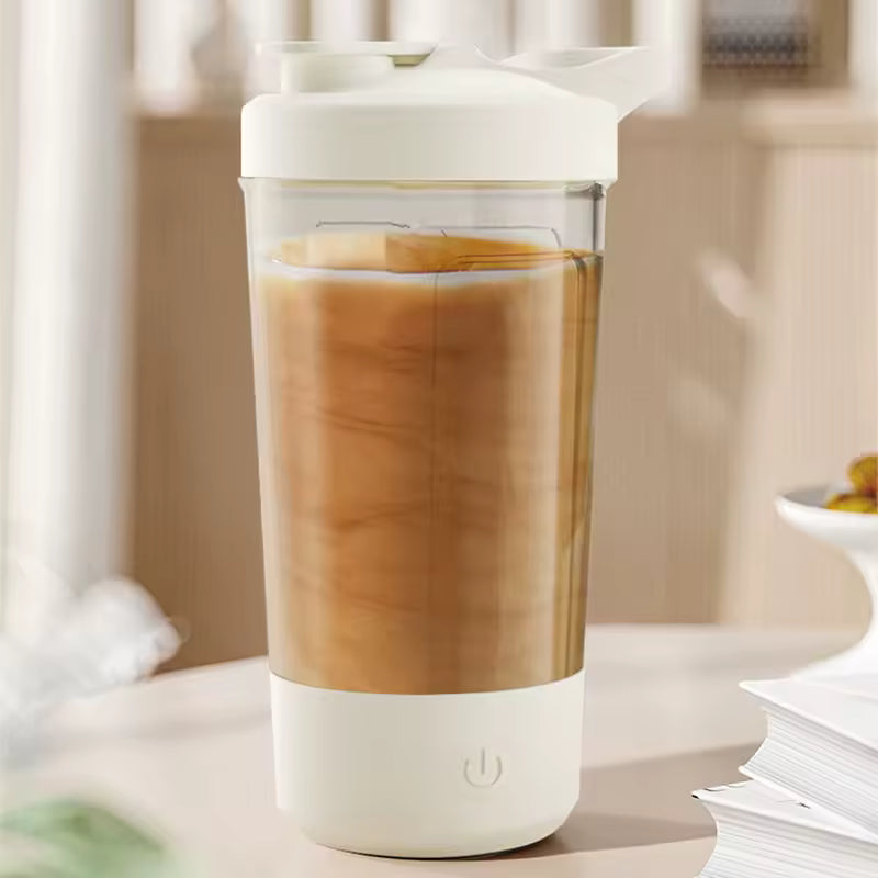 Botella Mezcladora Recargable Portatil