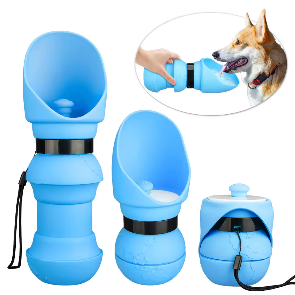 BEBEDERO PLEGABLE PARA MASCOTAS