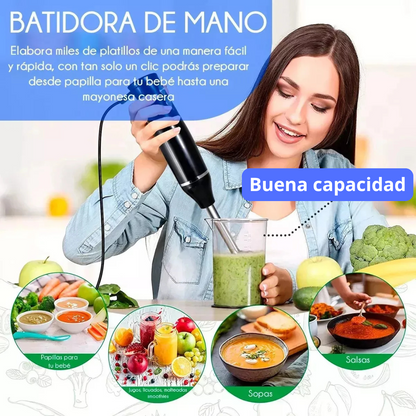 Batidora De Mano 4 En 1 Sokany