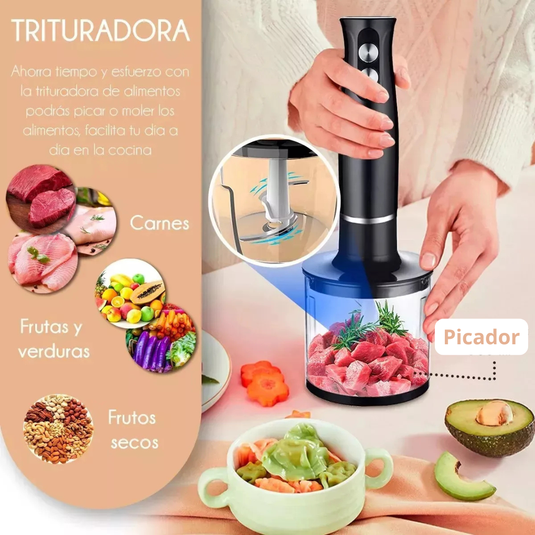 Batidora De Mano 4 En 1 Sokany